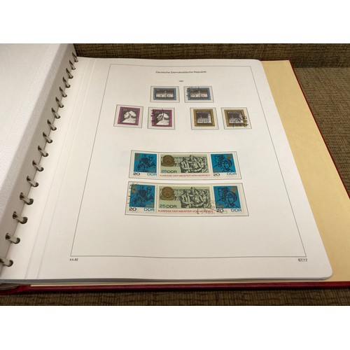 1000B - 6 books of stamps from private collection fresh to auction collected across europe, russia and easte... 