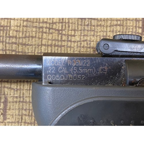 770 - Remington Genesis .22 Air rifle and sight 005DJ0052. local collection only or shipping to your local... 