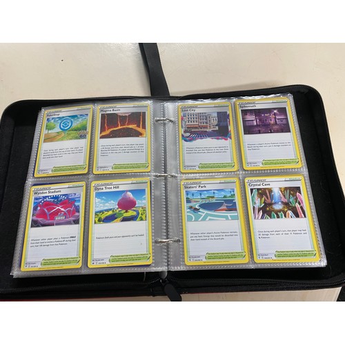 606 - Collection of pokemon cards, tins and collectors book.