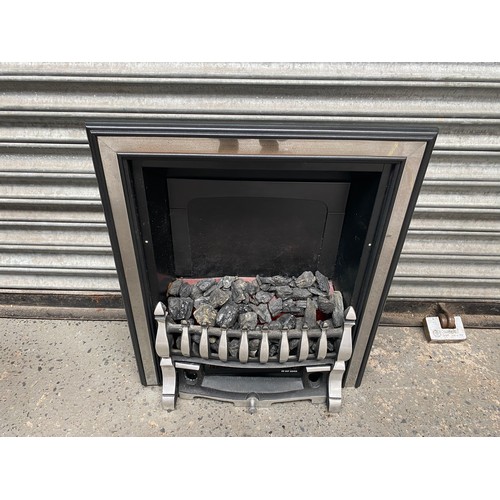 14 - electric fire, coal styled  (working when removed).