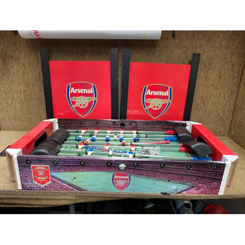 54 - Arsenal foosball table.