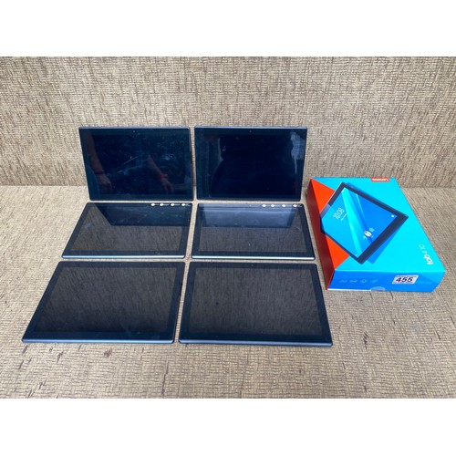 455 - 6 lenovo tab4 (locked with passwords)