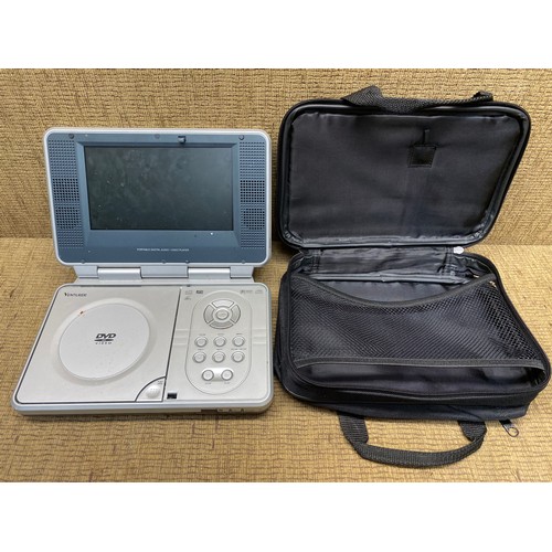 463 - Portable DVD player.