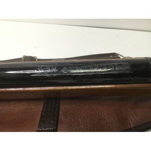 719 - BSA Airsporter air rifle .22 calibre with gun case (unable to test won't cock). Over 18 and local co... 