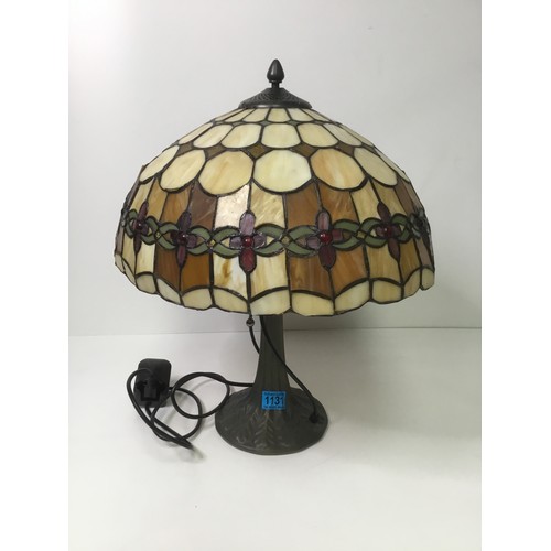 1131 - Twin bulb Tiffany lamp 50cm