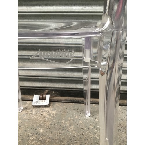 222 - Polycarbonate chair by Bellelli “Lucienne”