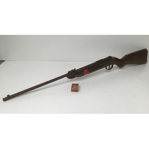 743 - .177 calibre air rifle (cocks and fires low pressure)Over 18 and local collection only or shipping t... 