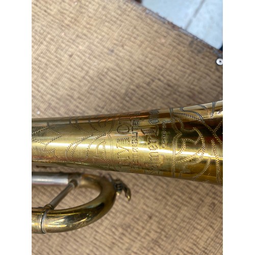 255 - invicta selmer london trumpet.