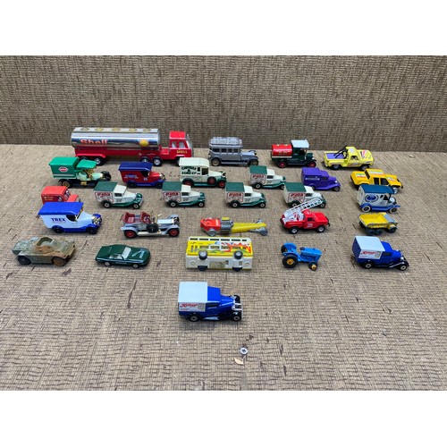 1150 - Collection of model cars including: Matchbox.