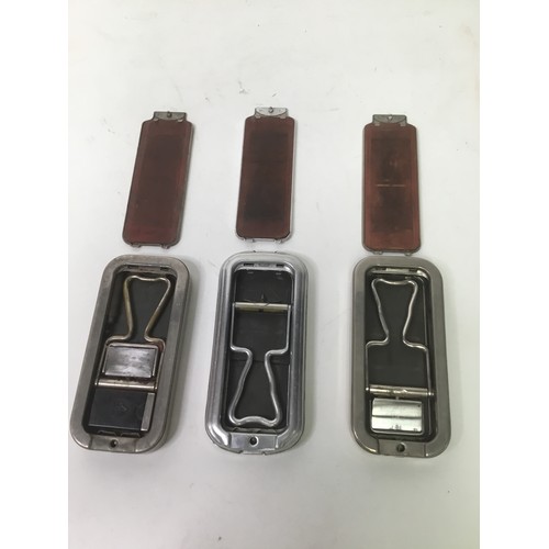 457 - Three vintage Rolls safety razors