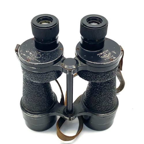 684 - Pair of WWII OS734GA No.5 Mk III prismatic naval binoculars.