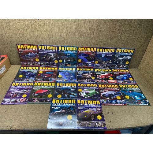 968 - large collection of batman comics and vehicles including issues 1-21 and one special batman the movi... 