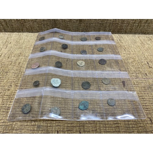 678 - Large quantity of coins including Roman metal detecting finds and reproductions (from a private coll... 