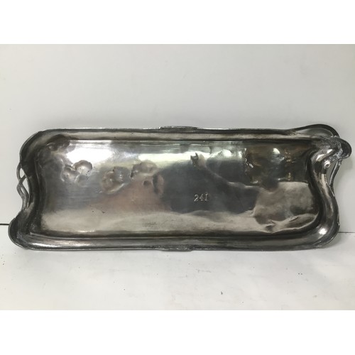 746 - WMF art nouveau pen tray/pin dish 26cm long.