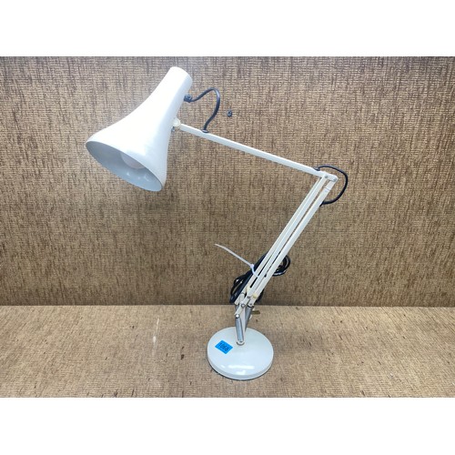 1068 - off white anglepoise desk lamp.