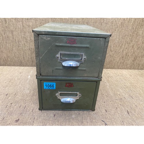 1066 - veteran series british made index filing cabinet.