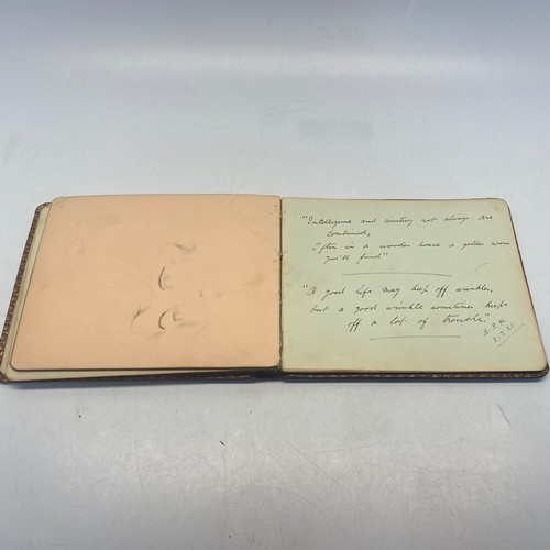 941 - album from ww1 poems and sketches from soldiers and family.