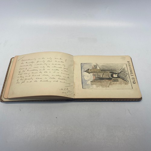 941 - album from ww1 poems and sketches from soldiers and family.