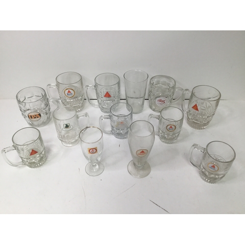 790 - Bass breweriana memorabilia A collection of glasses