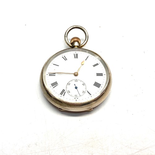 959D - silver pocket watch (running).