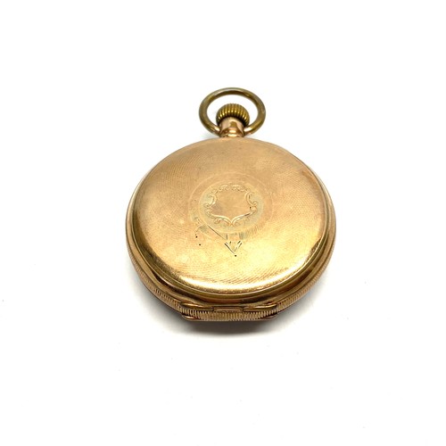 960C - gold plated pocket watch A.W.W. co waltham.