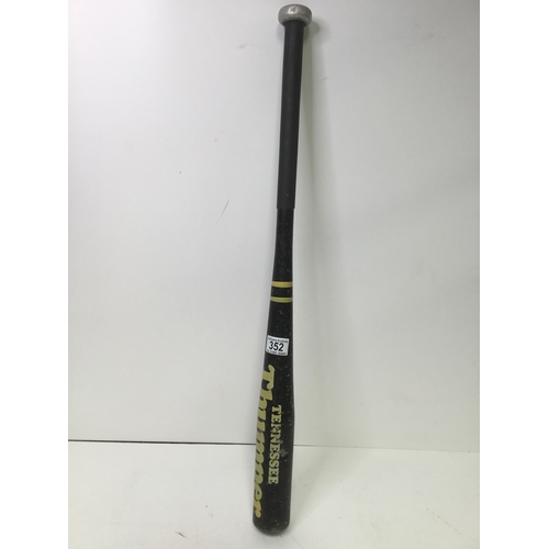 352 - Worth Tennessee Thumper aluminium baseball bat