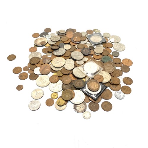 512 - Collection of coins including: British and europe.