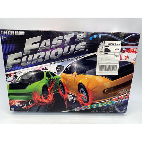 1003 - Fast & Furious micro scalextric set.