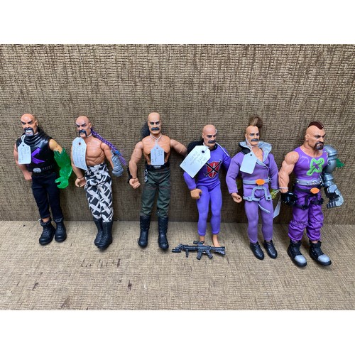 1007 - 6 1992-1999 Action Man Villain ‘Dr. X’ Figures