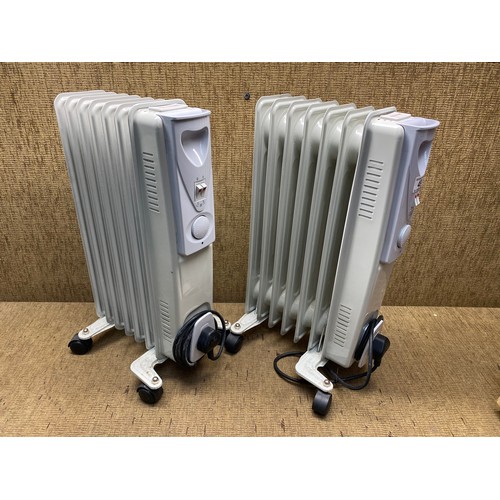 49 - Two Fine Elements Oil Filled Radiators