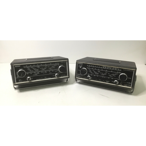 60 - Two Hacker portable radios including Herald and Sovereign 2