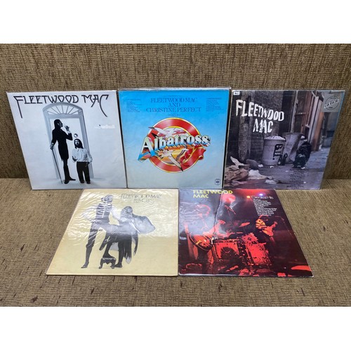 679 - Collection of vinyl LP records by Fleetwood Mac.