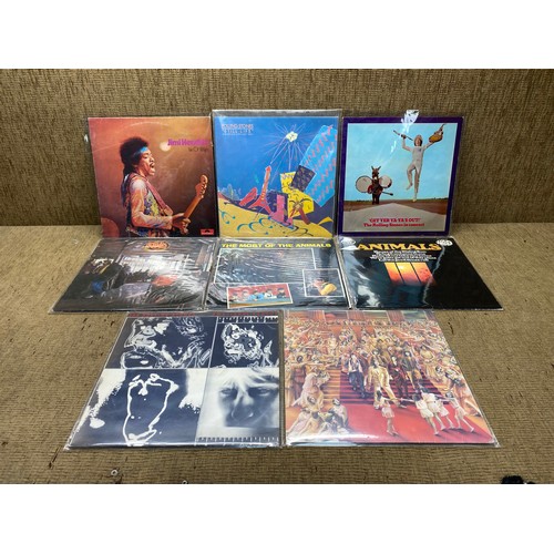 687 - Collection of vinyl LP records including: tom waits, jon anderson, dave mason.