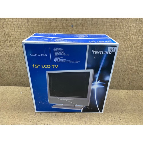 100 - venturer 15 inch lcd tv LCD-15-106.