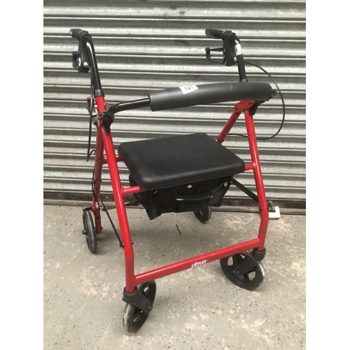 121 - Mobility walker by Drive with seat