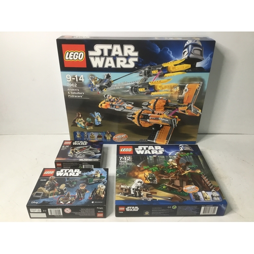 1109 - A collection of boxed Star Wars Lego