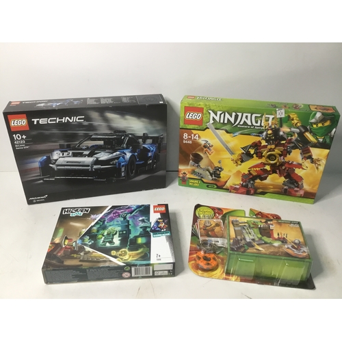 1128 - A collection of boxed Lego Including Ninrago