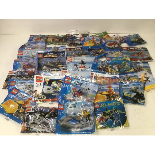 1141 - A quantity of Lego packaged figures including Creator and City