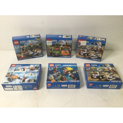 1158 - A collection of boxed Lego City