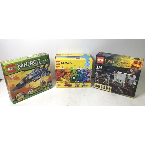 1160 - A collection of boxed Lego Including classic and Ninrago