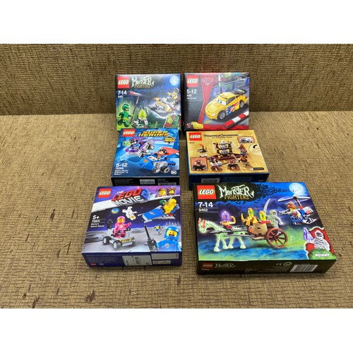 1124 - Collection of Boxed LEGO sets including: POTC, Disney Pixar Cars and LEGO movie 2.