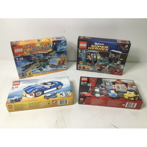 1162 - A collection of boxed Lego Including Creator and Cars 2