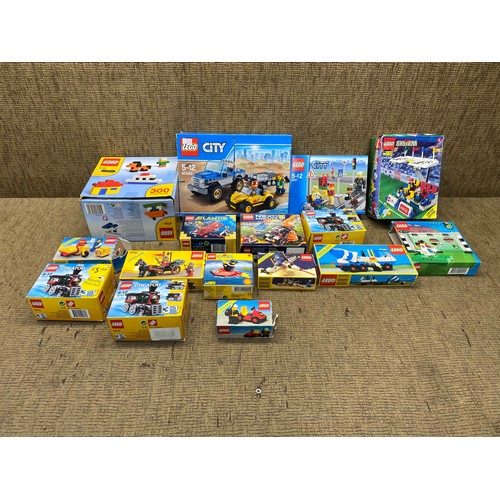 1148 - Collection of LEGO Sets (OPENED) including: LEGO city, System and Atlantis.