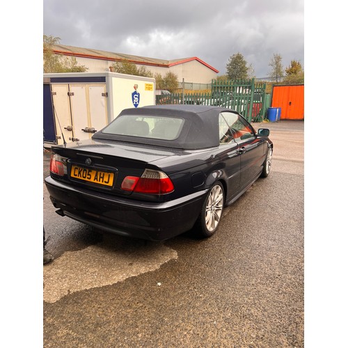 999 - BMW 320D Convertible. VRN CK05AHJ MOT expired this year,V5 Present starts and runs, 181104 miles, ba... 