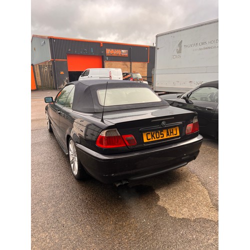 999 - BMW 320D Convertible. VRN CK05AHJ MOT expired this year,V5 Present starts and runs, 181104 miles, ba... 