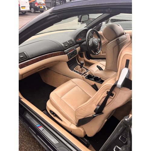 999 - BMW 320D Convertible. VRN CK05AHJ MOT expired this year,V5 Present starts and runs, 181104 miles, ba... 