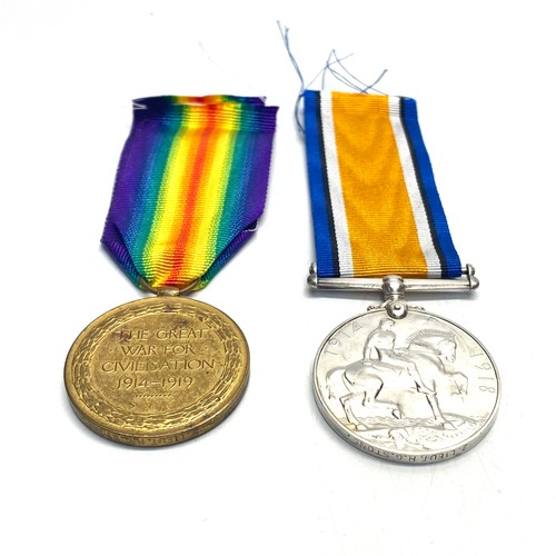 948 - WW1 medals awarded to 2.LIEUT.H.G.Stone likely Somerset Light Infantry British War Medal and the All... 