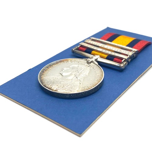 953 - Queens South Africa Medals awarded to PTE W.Dutton 2521 with Relief of Lady Smith, Tugela heights an... 