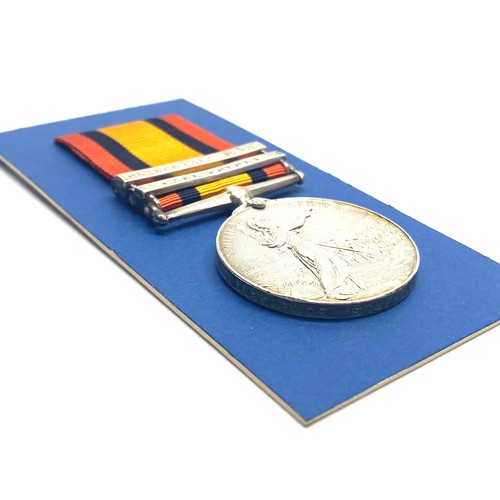 953 - Queens South Africa Medals awarded to PTE W.Dutton 2521 with Relief of Lady Smith, Tugela heights an... 