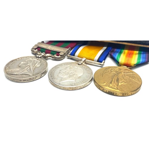 959 - Three medals awarded to 10057 Cpl J Lomax Somerset Light Infantry, The India General Service Medal 1... 